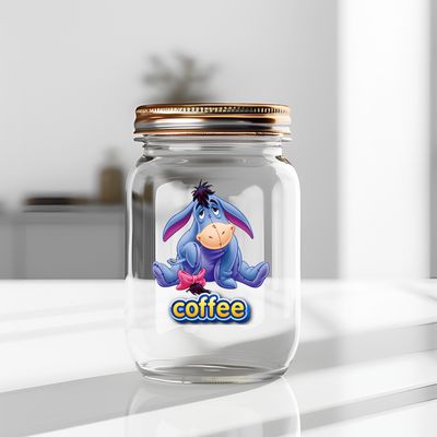Eeyore Decals Coffee Tea Sugar Milo Nesquik