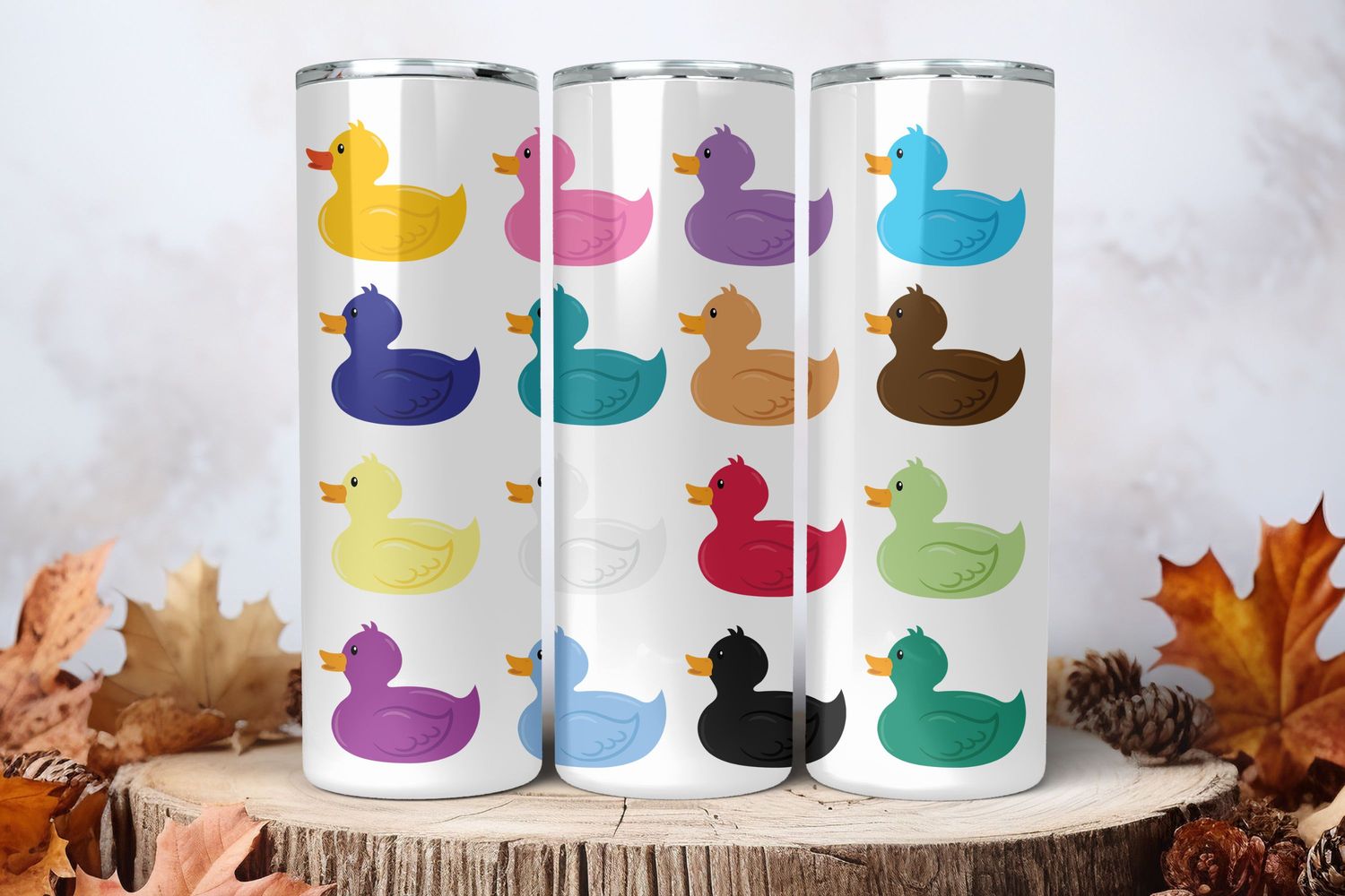 Colourful Ducks
