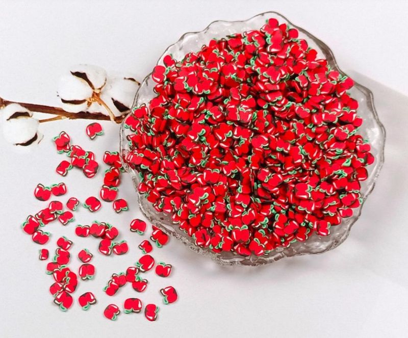 Apple Clay Pieces