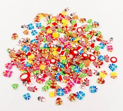 Christmas Presents Clay Pieces