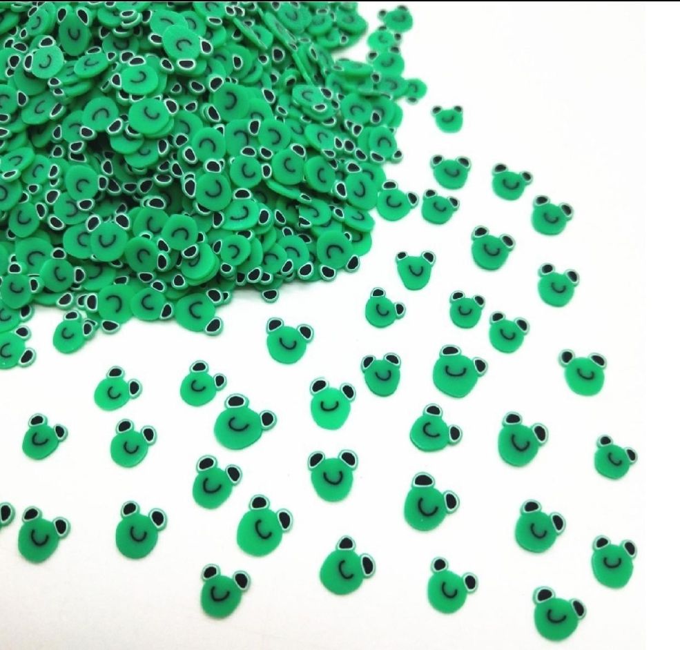 Frog Clay Pieces