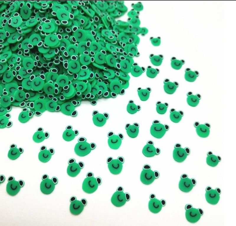 Frog Clay Pieces