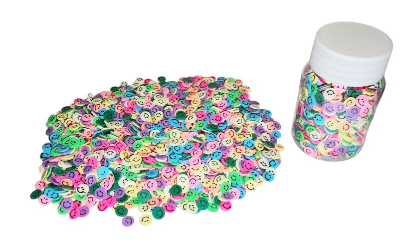 Smiley Clay Pieces