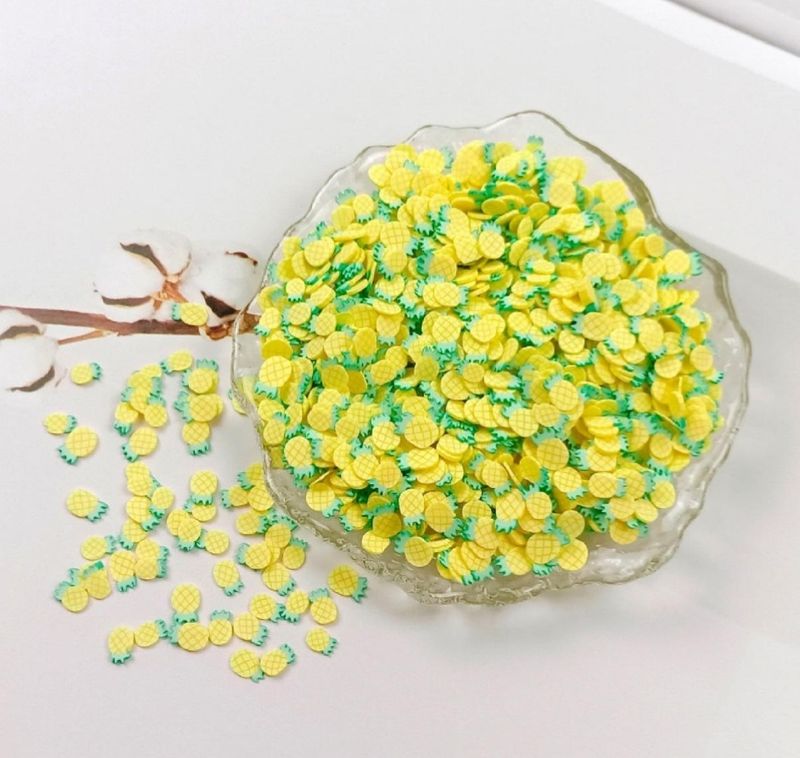 Pineapple Clay Pieces