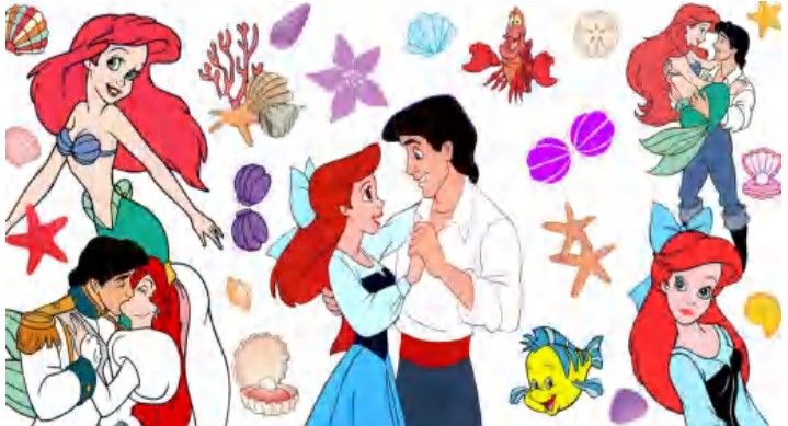 Ariel With Prince Eric