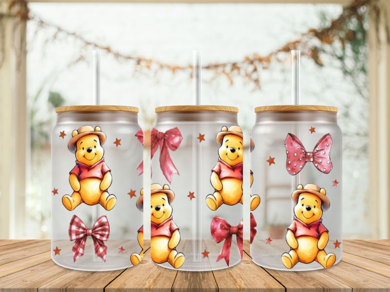 Pooh &amp; Red Bows