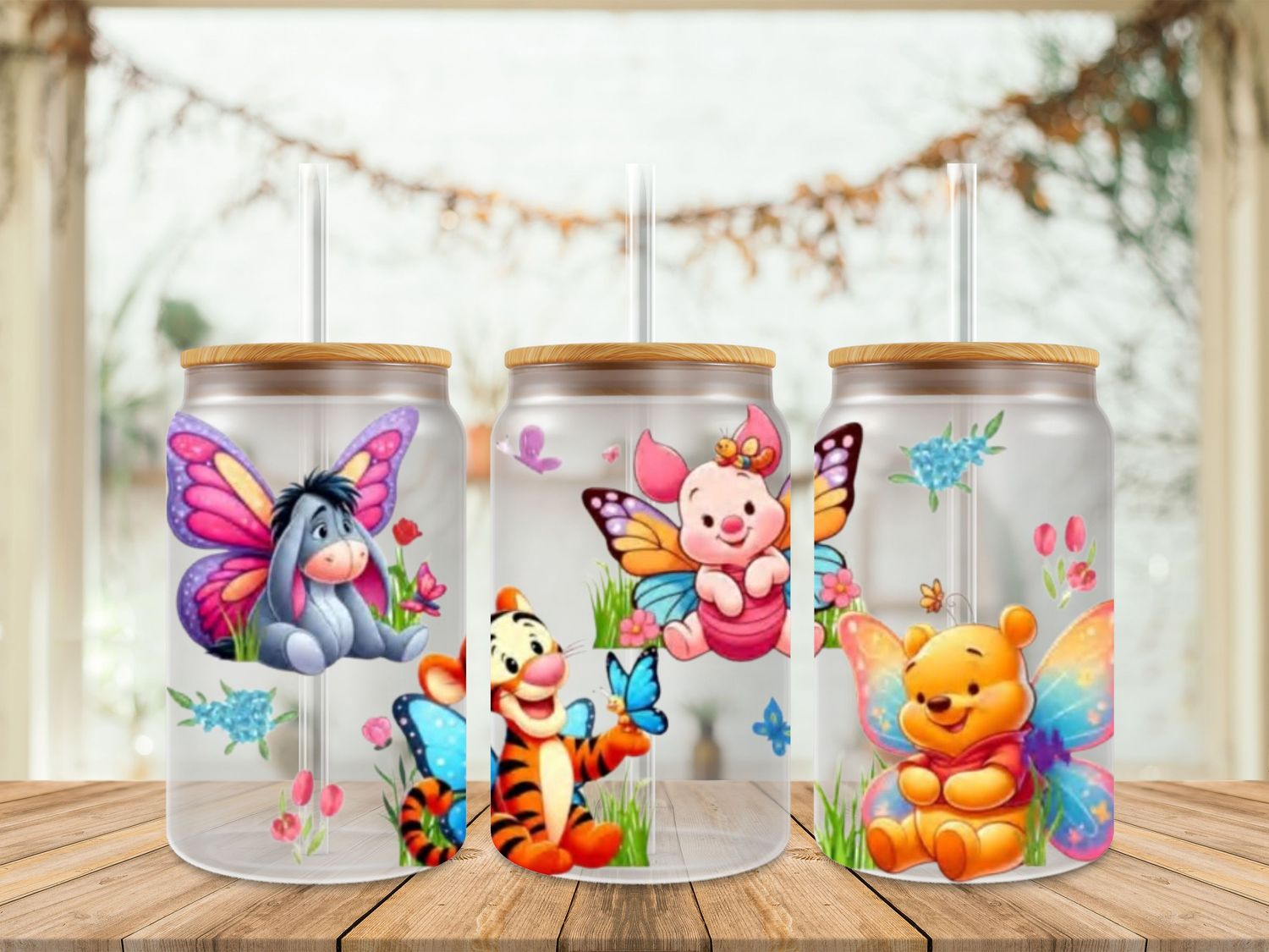 Double Sided Pooh &amp; Friends Butterfly