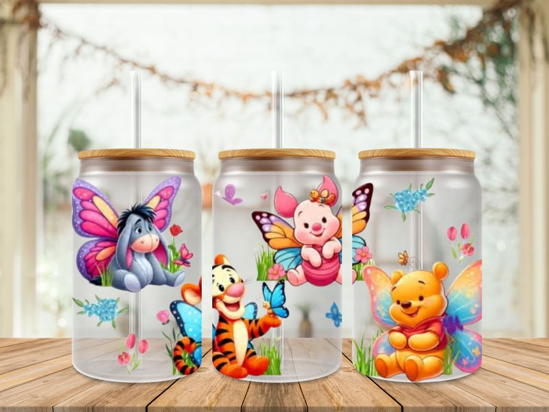 Double Sided Pooh &amp; Friends Butterfly