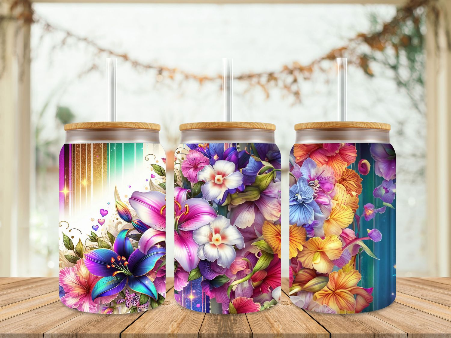 Colourful Orchids