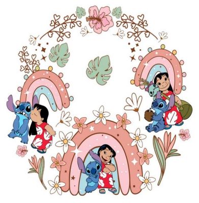 Lilo &amp; Stitch Lid Decals