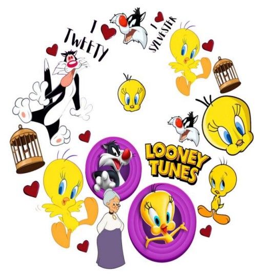 Looney Tunes Lid Decals