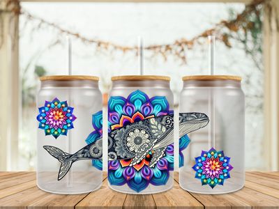 Mandala Whale