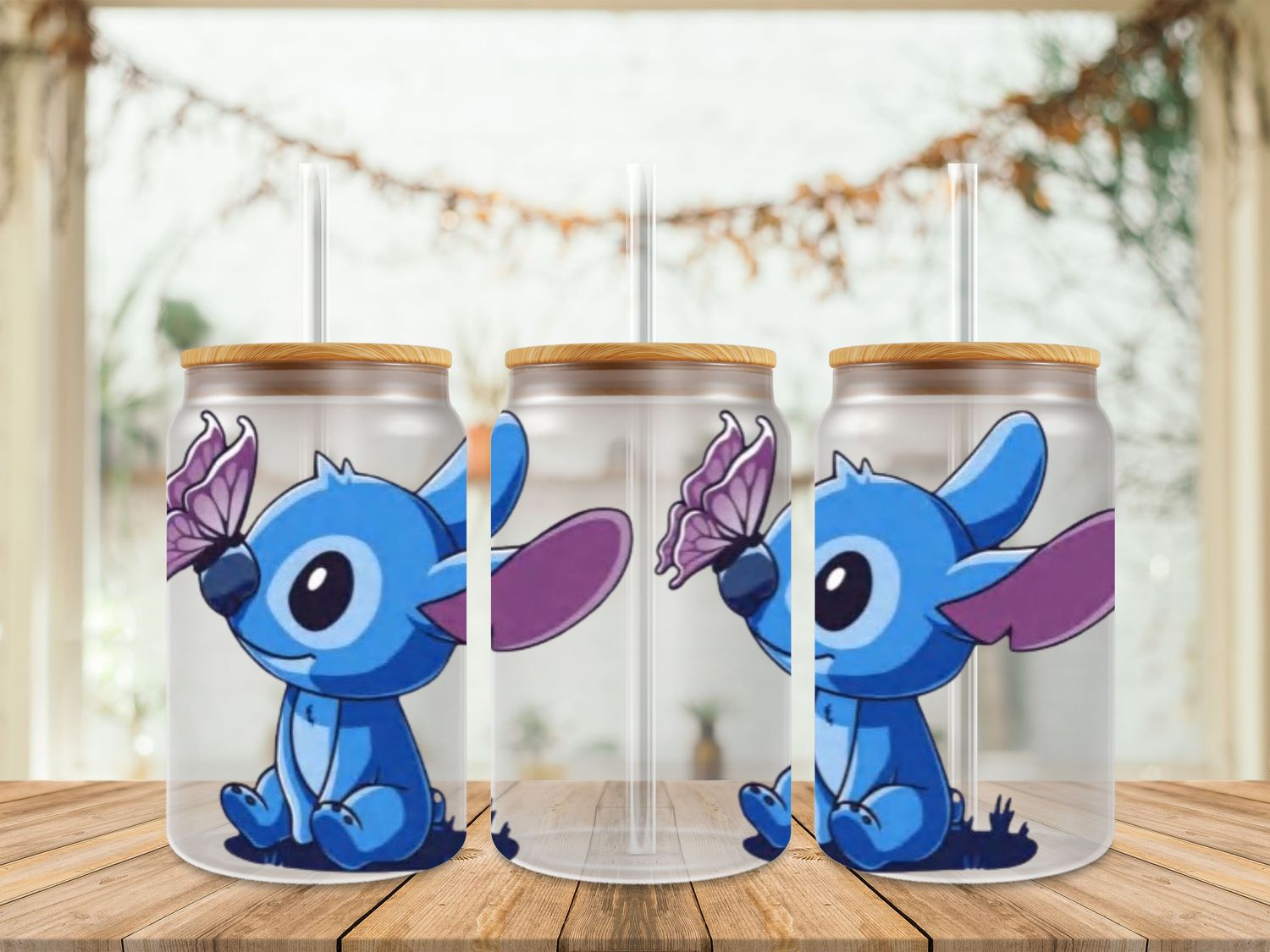 Stitch &amp; Purple Butterfly