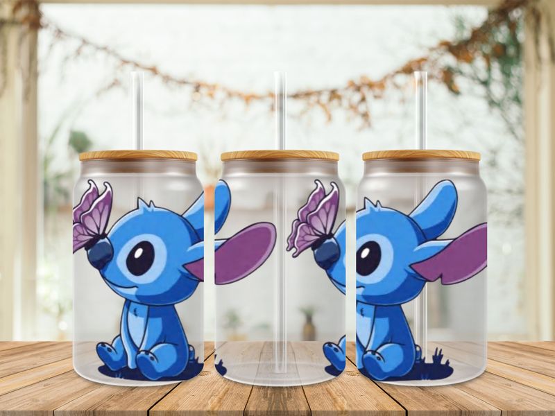 Stitch &amp; Purple Butterfly