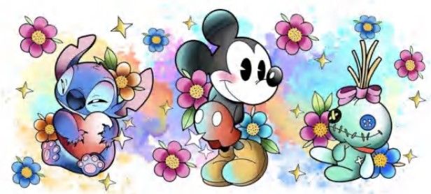 Mickey Mouse &amp; Stitch