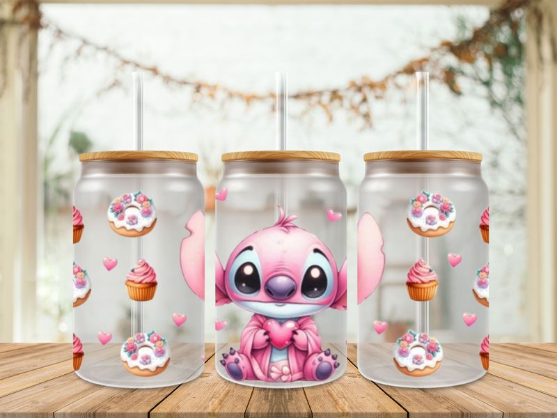 Pink Stitch With Donuts &amp; Cupcakes