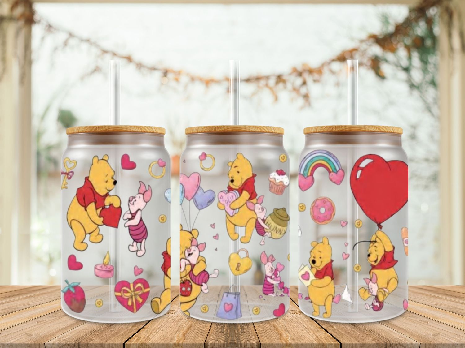 Pooh Holding Balloon