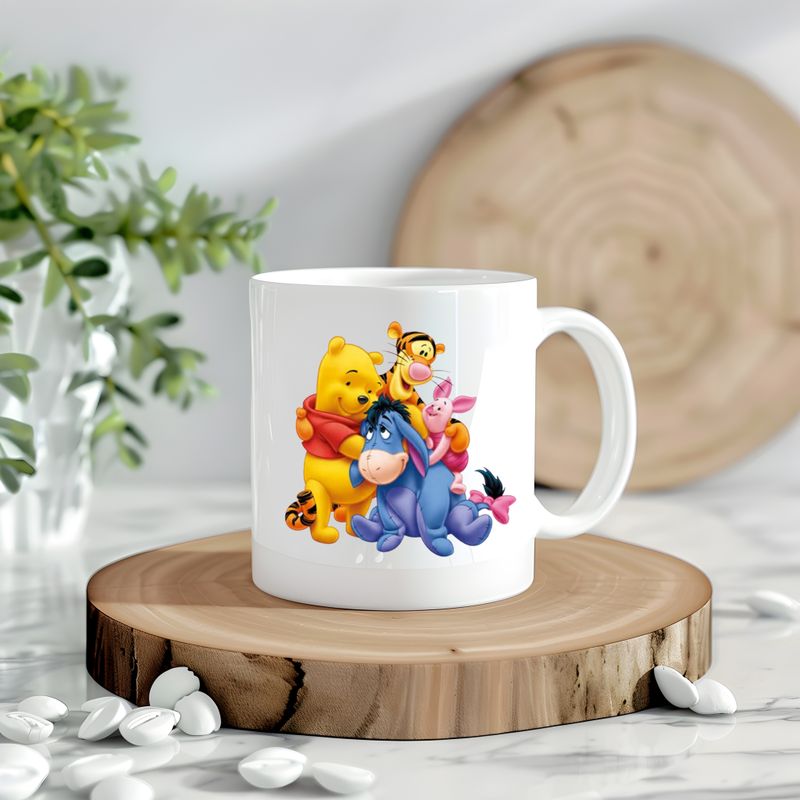 Pooh &amp; Friends Hugging Decal