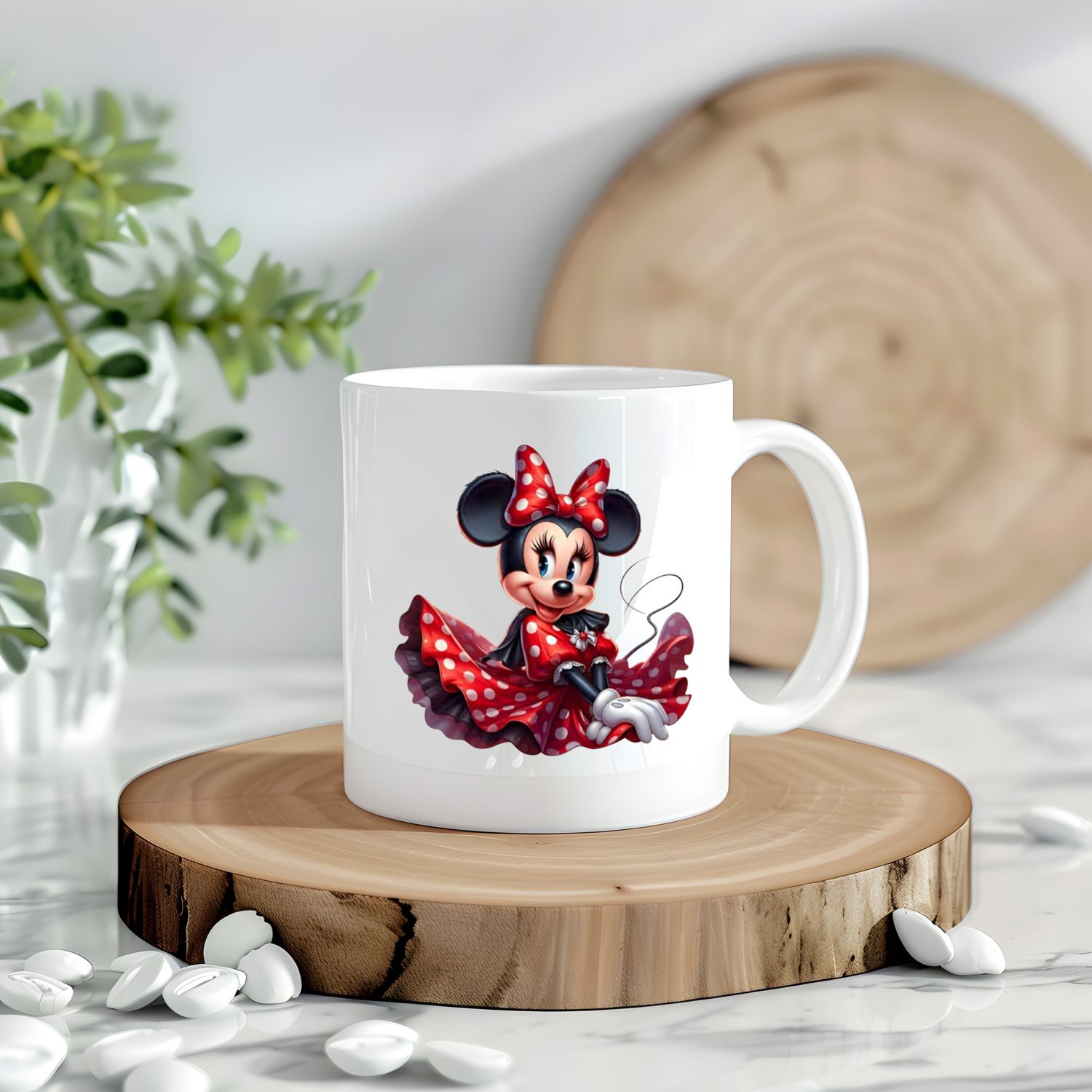 Polka Dots Minnie Mouse Decal