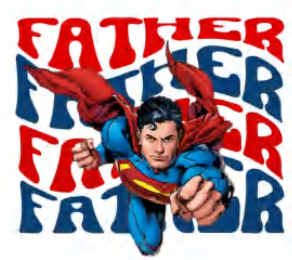 Superman Father Decal