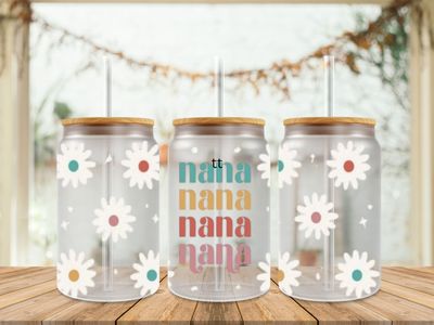Nana With White Flowers