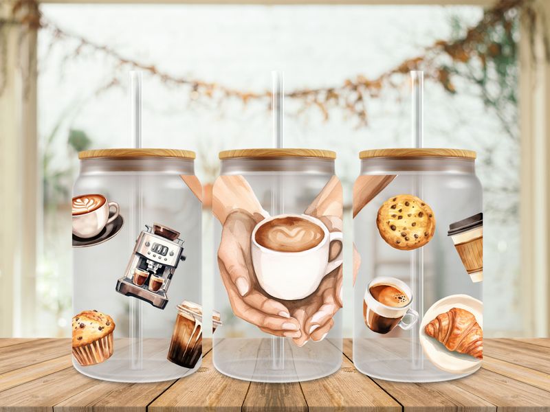 Holding Coffee Cup