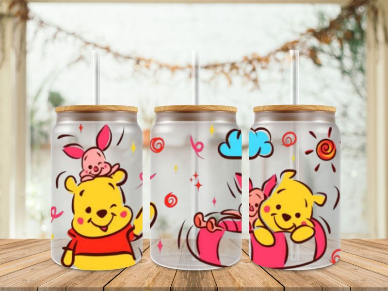 Pooh &amp; Piglet in Inflatable Donut