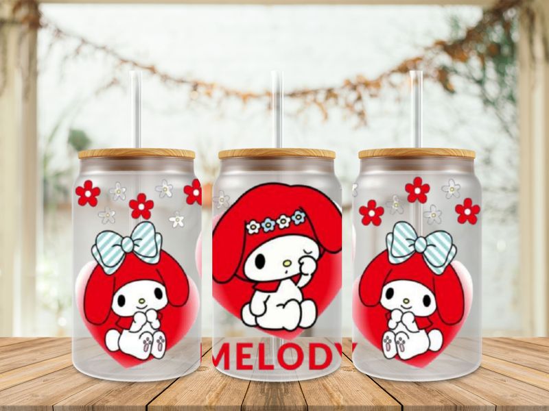 My Melody With Stripe Blue Bow