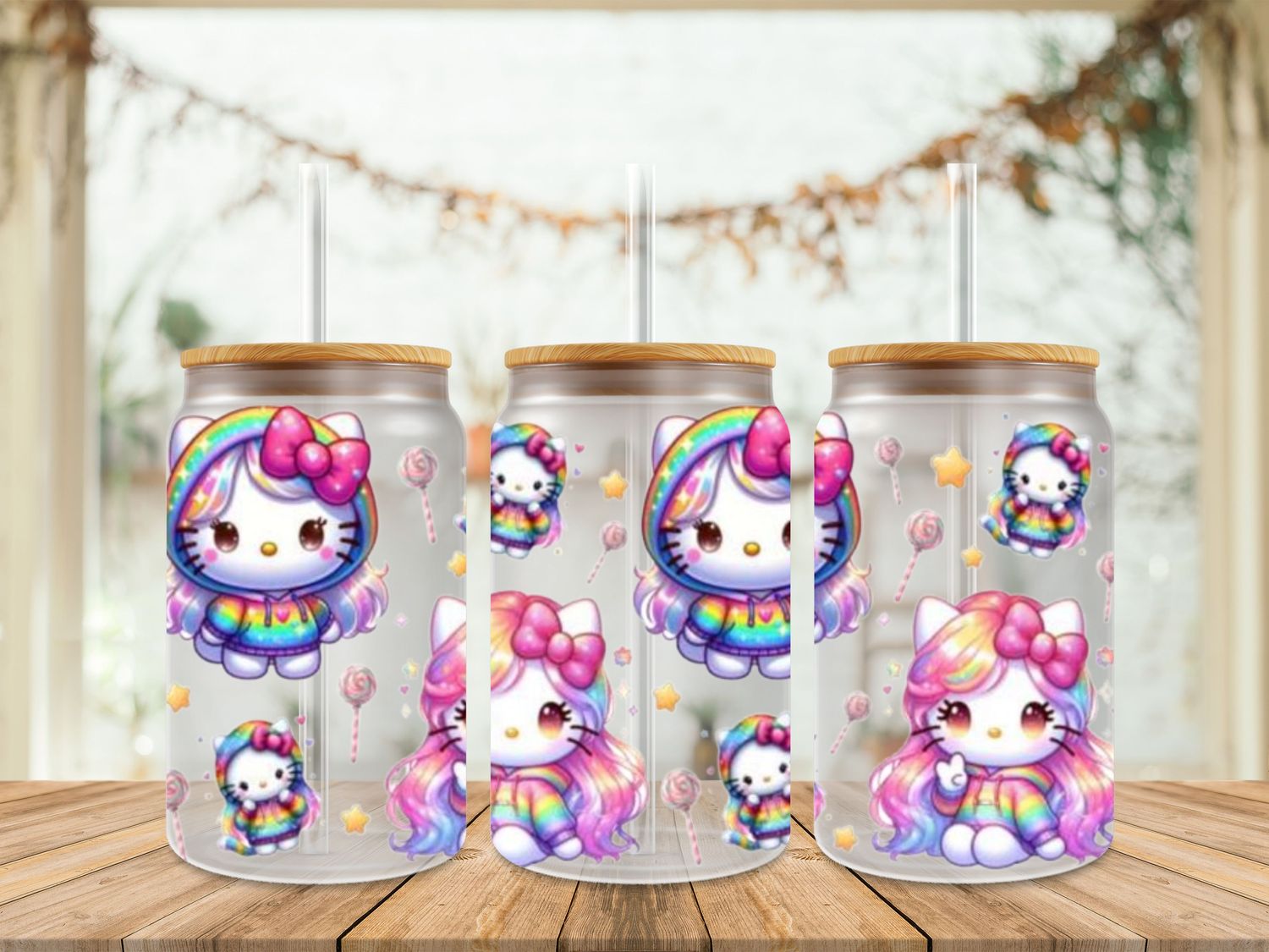 Hello Kitty Rainbow &amp; Lollipop