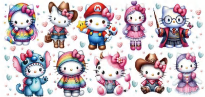 Hello Kitty Different Costumes