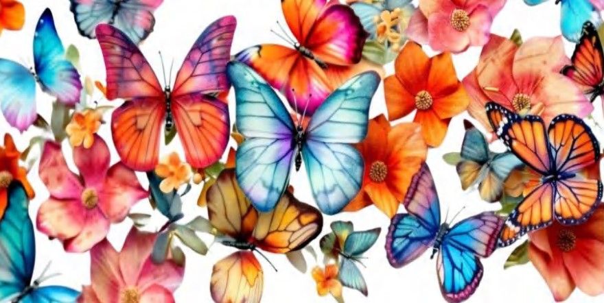 Colourful Butterflies