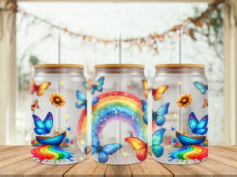 Rainbow &amp; Butterflies