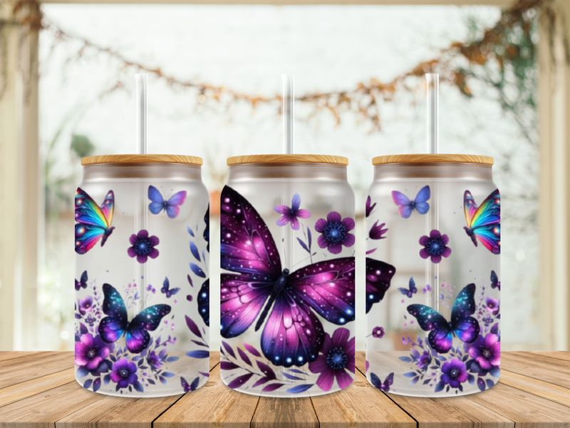 Dark Purple Butterfly