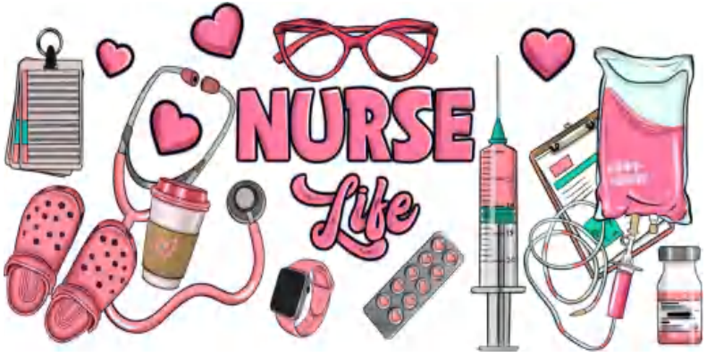 Nurse Life Pink
