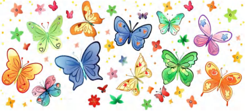 Colourful Butterflies