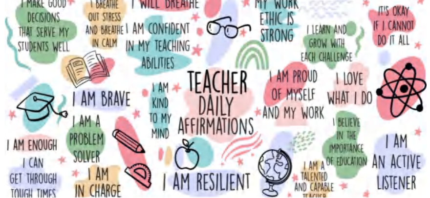 Teacher Daily Affirmations Glasses