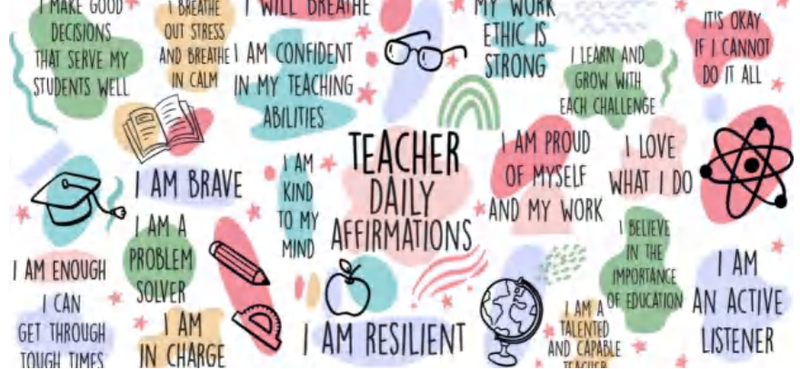 Teacher Daily Affirmations Glasses