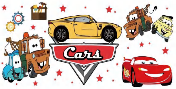 Cars Yellow In Middle
