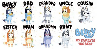 Bluey Family