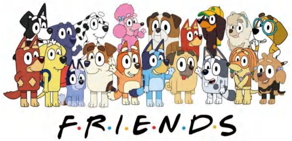 Bluey Friends