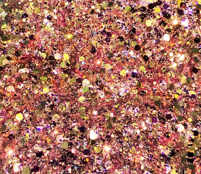 Rose Gold Chunky Glitters Mix