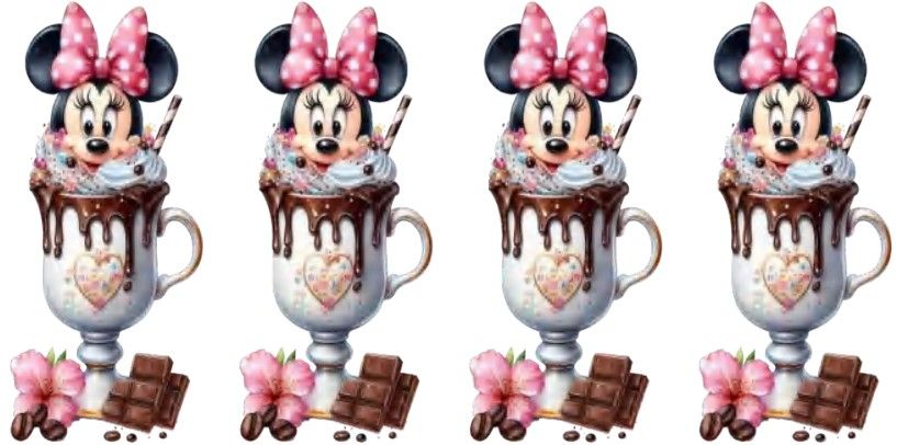 Minnie Mouse On Drinks