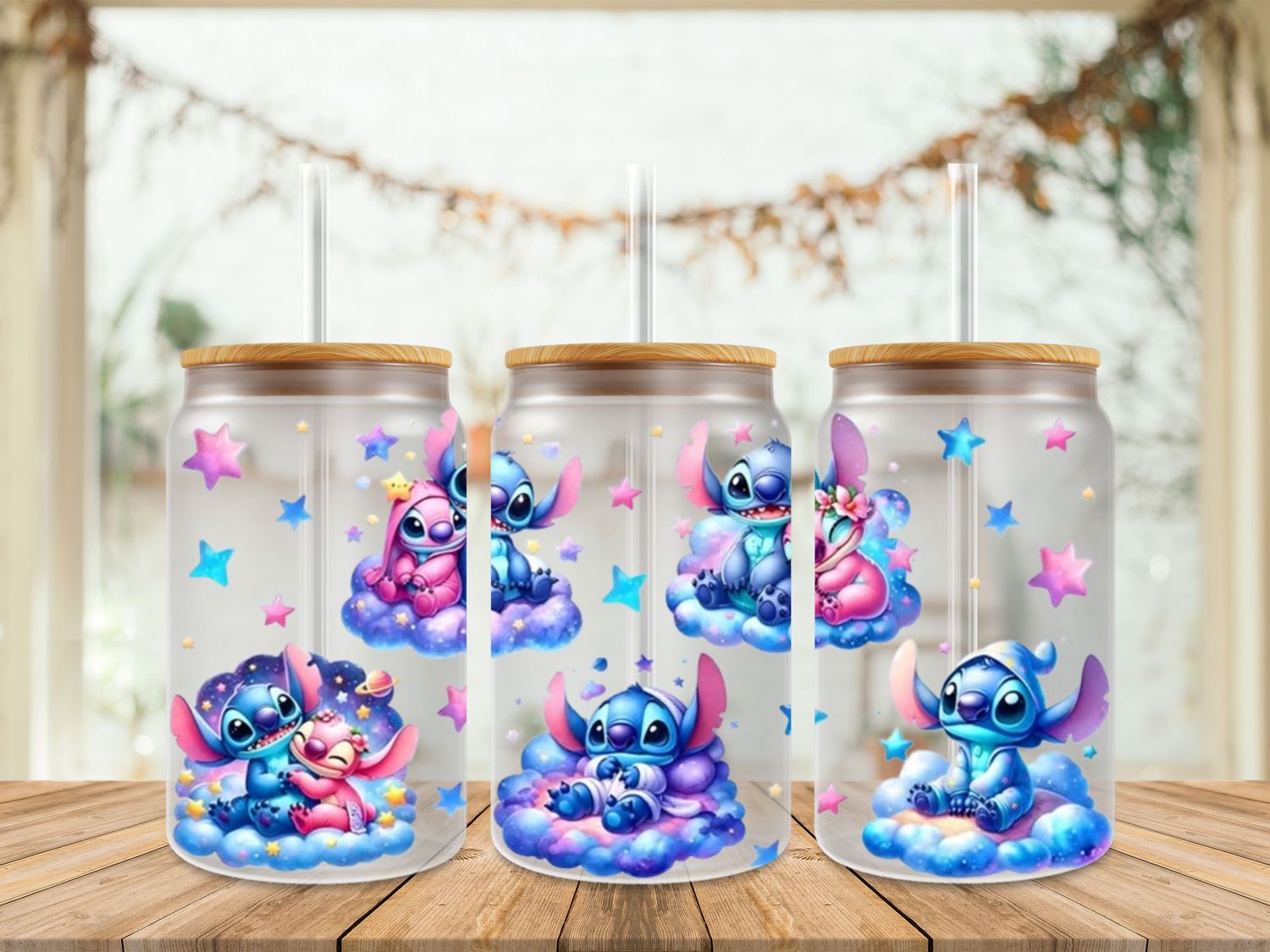 Double Sided Stitch &amp; Angel On Clouds