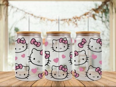 Hello Kitty Faces Double Sided