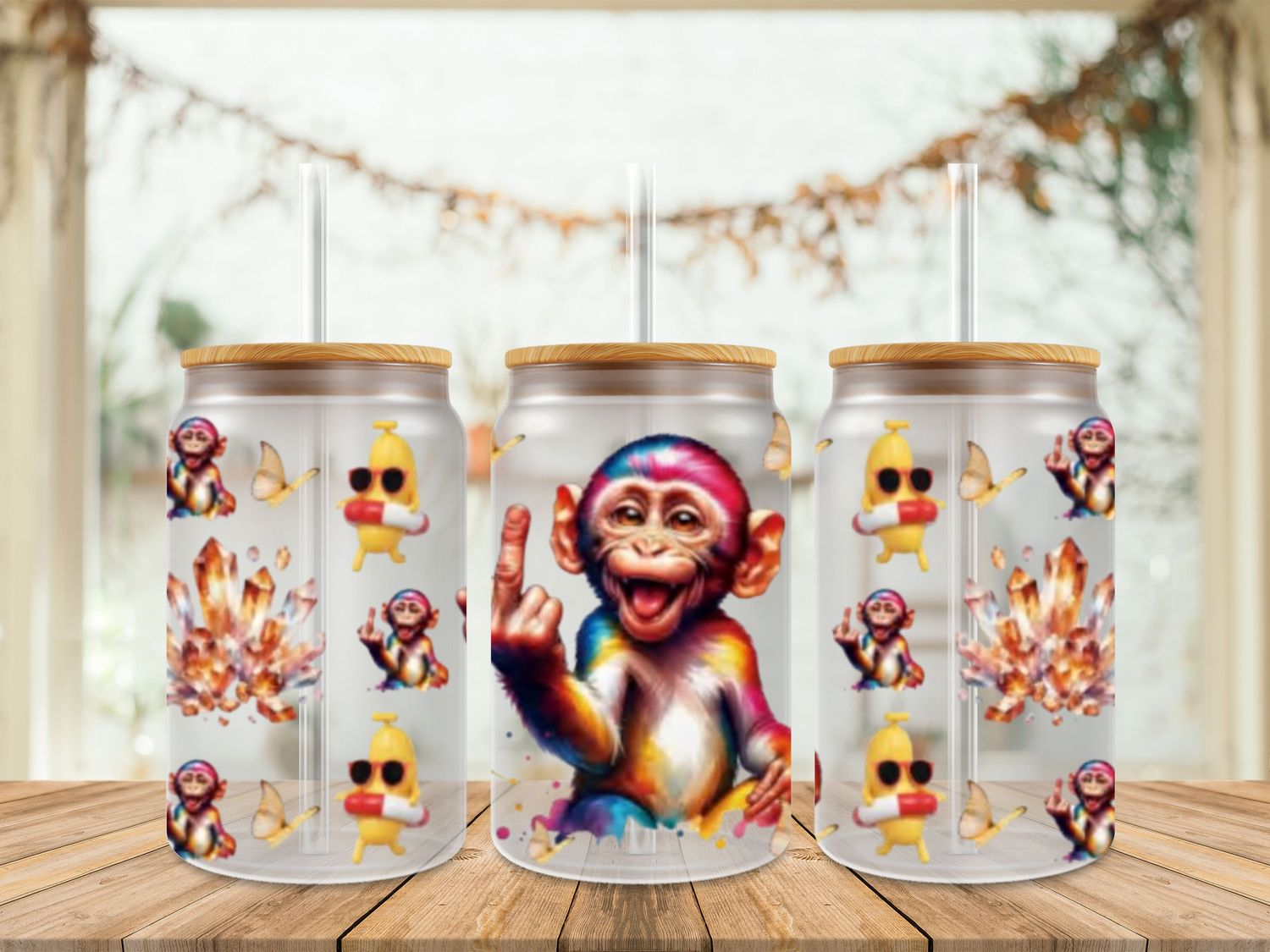 Monkey Finger Double Sided