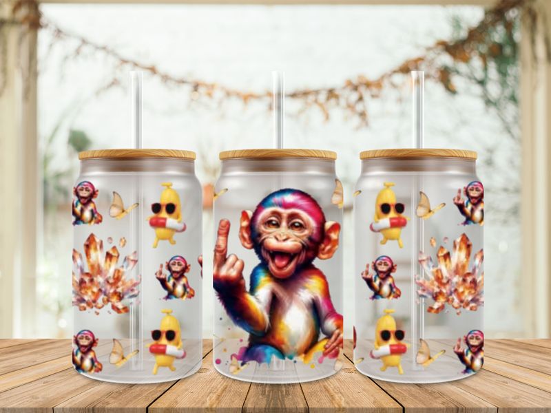 Monkey Finger Double Sided