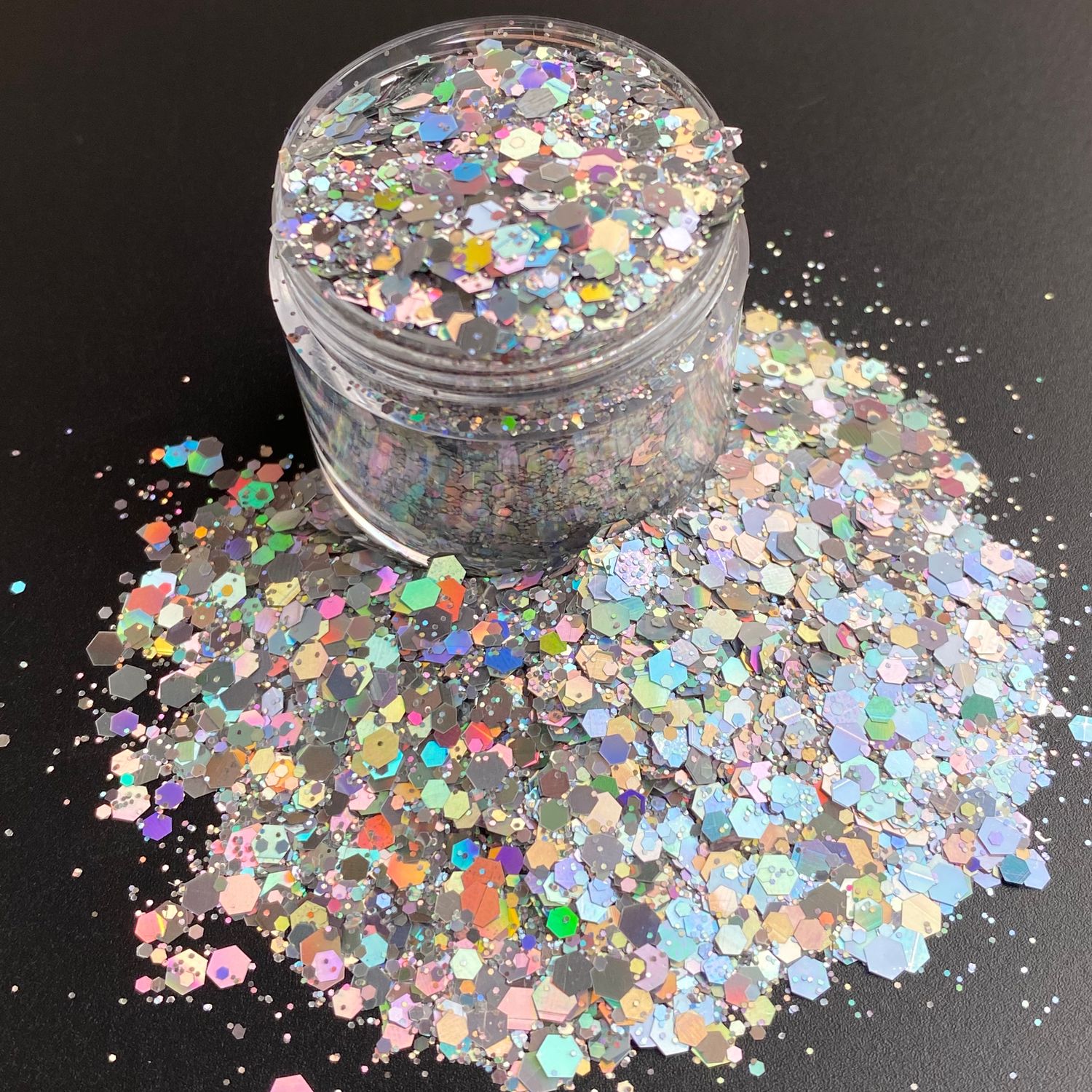 Glass Slipper Chunky Glitters Mix, GRAMS: 25g