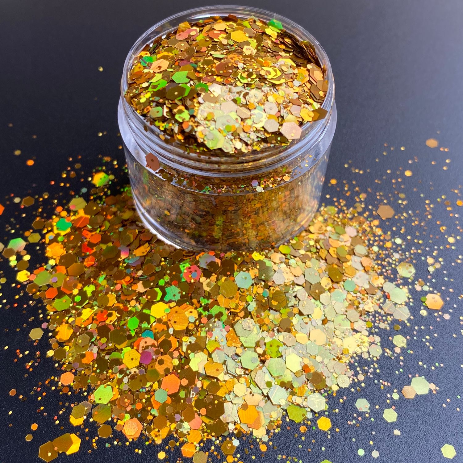 Goldilocks Chunky Glitters Mix, GRAMS: 25g