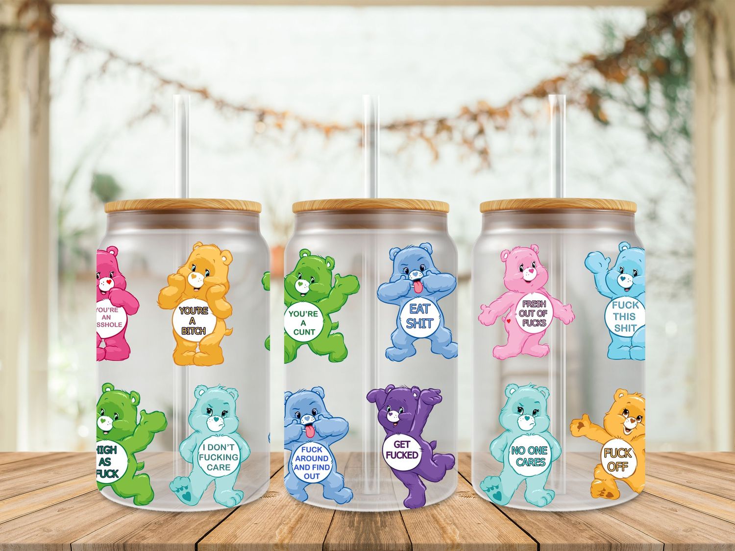 Care Bears Swear Bears All