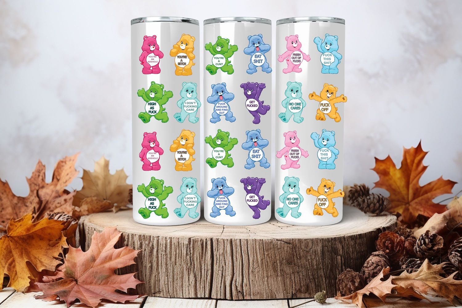 Care Bears Swear Bears All